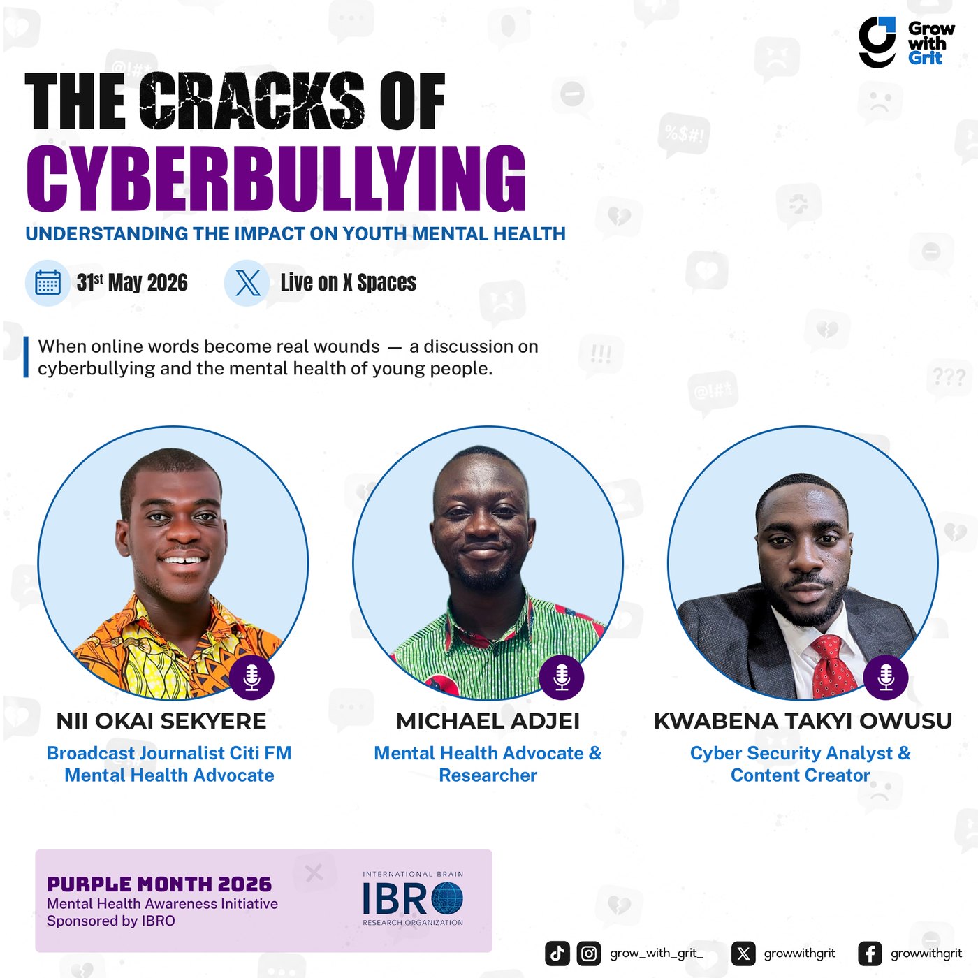 The Cracks of Cyberbullying X Space flyer